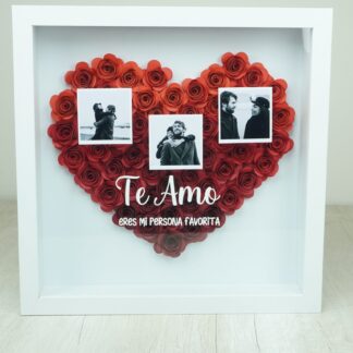 Corazon Fotos Polaroid + Frase